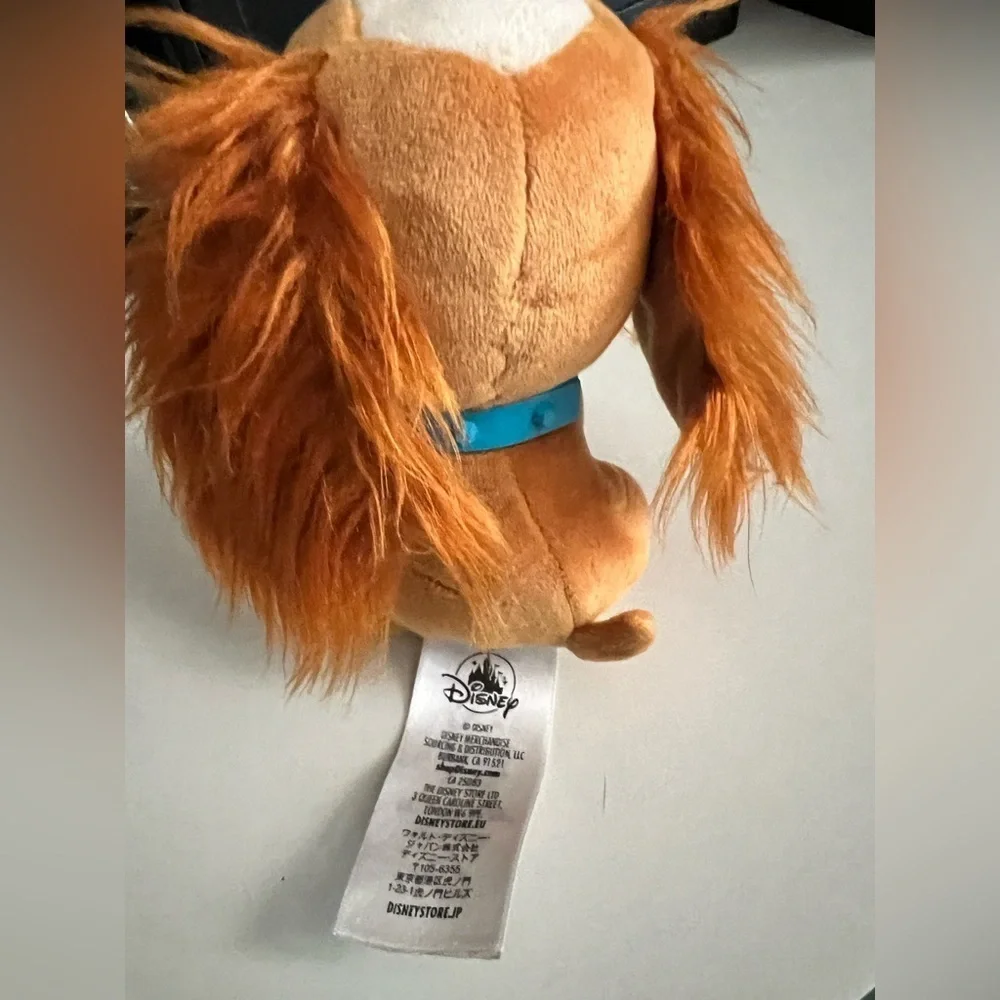 Disney Lady 6in Stuffed Toy from Lady and The Tramp